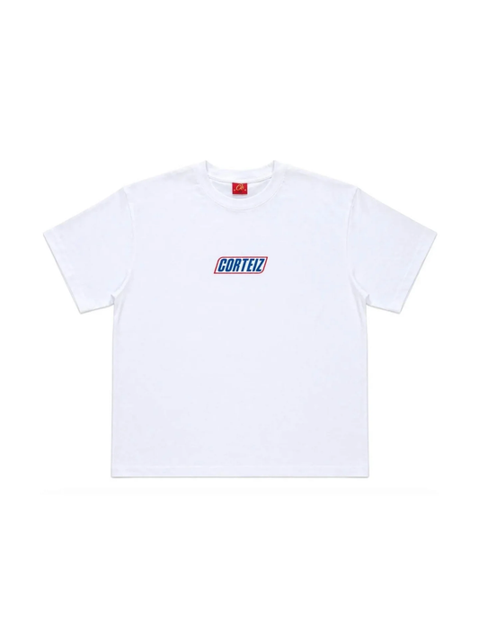 Corteiz Snickers Logo Tee White