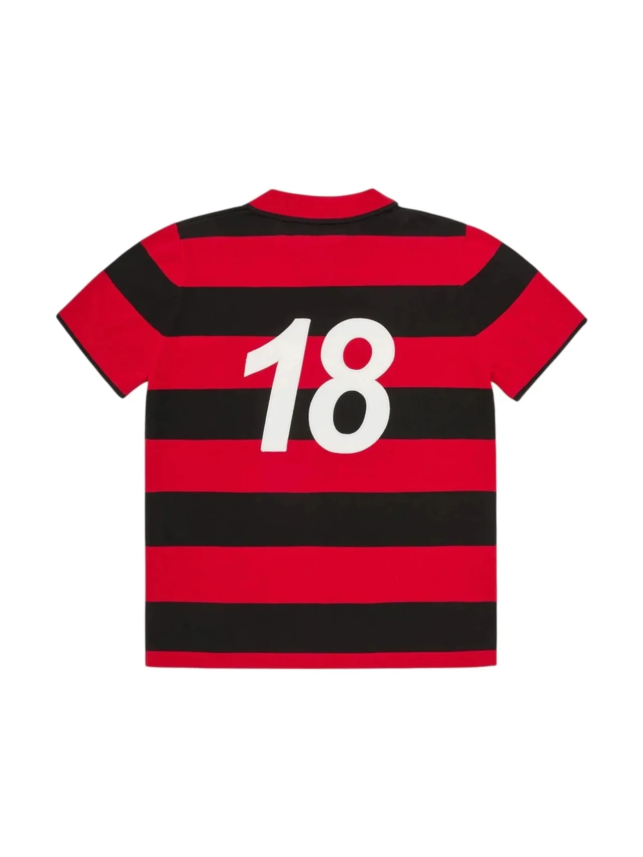 Corteiz Striped Knit Jersey Red
