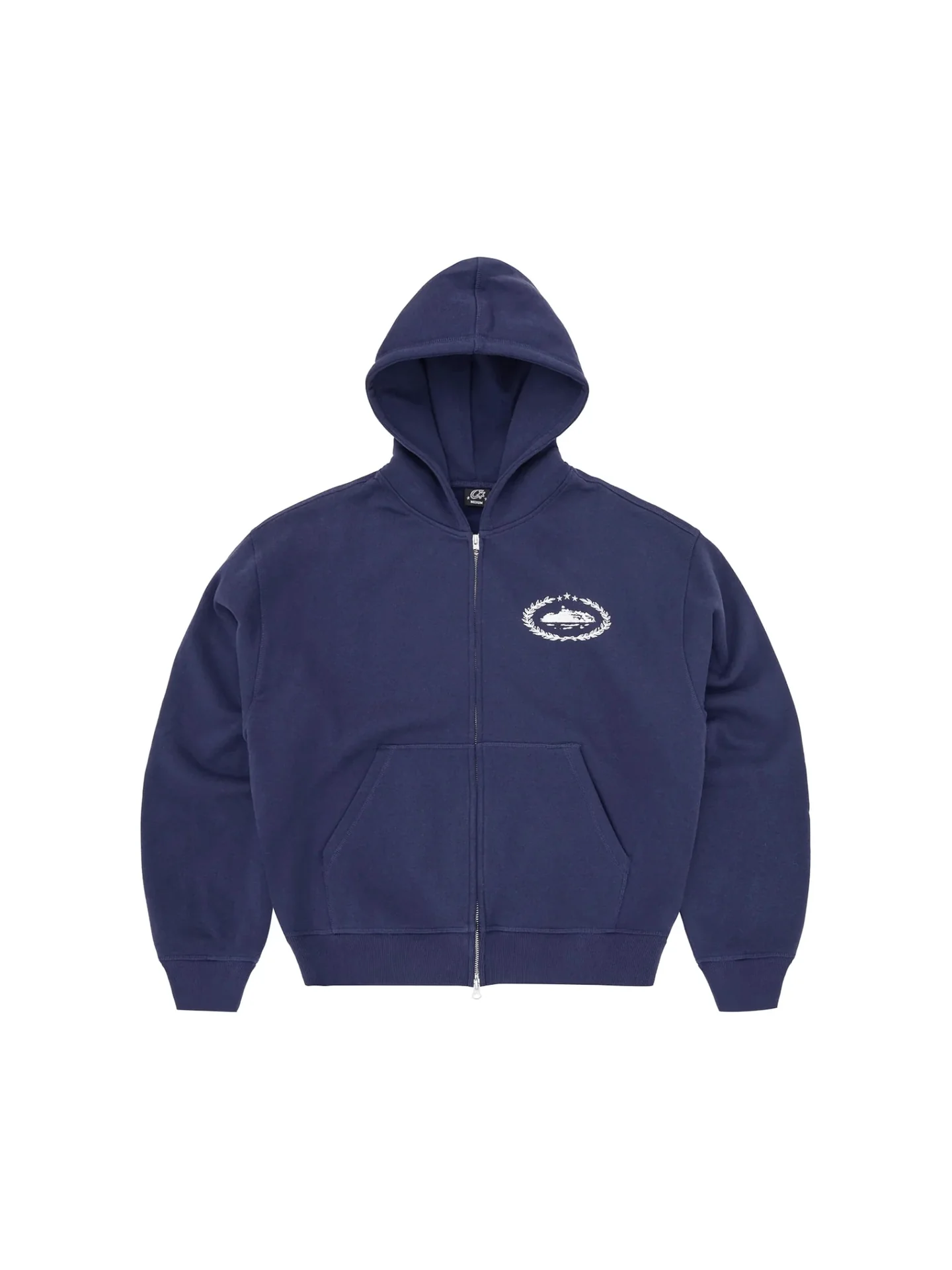 Corteiz Superior Royale Zip Hoodie Navy