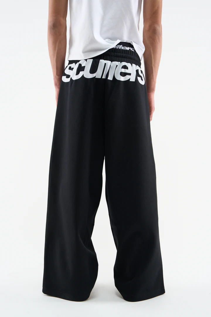 Scuffers Tube Black Pants
