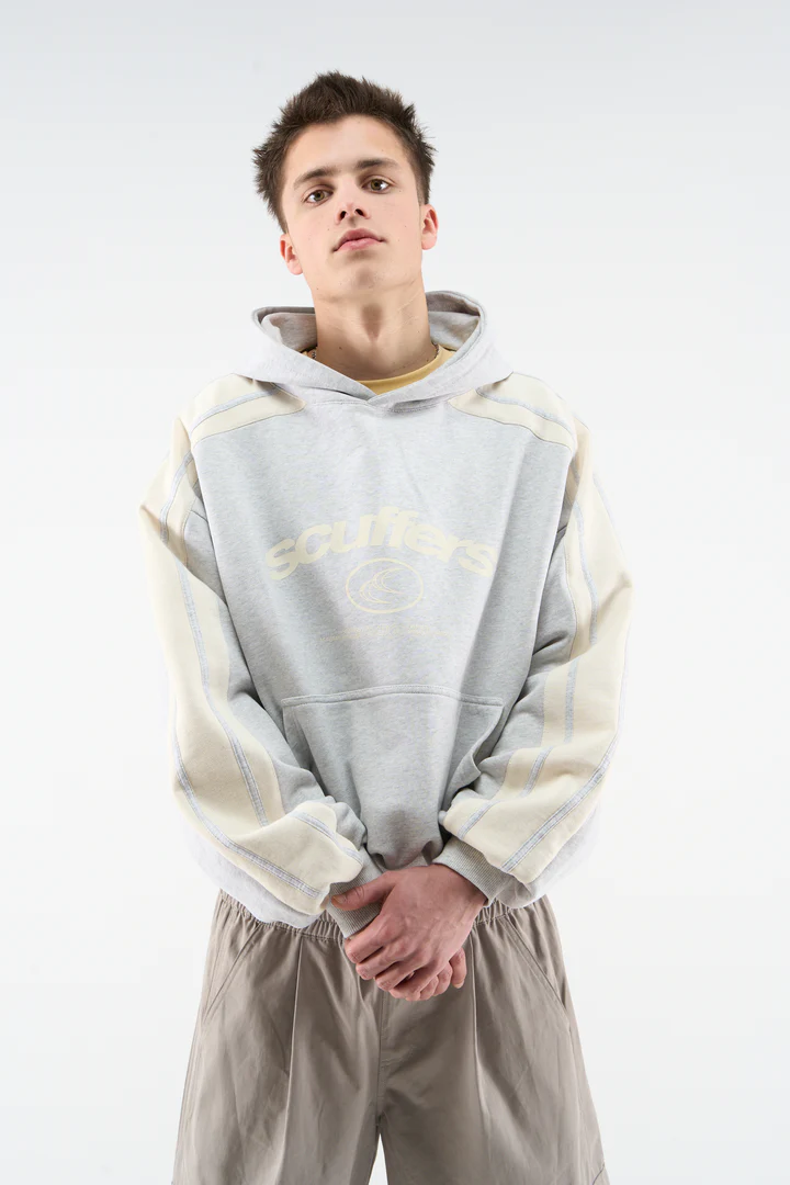 Scuffers Effortless Light Grey Hoodie