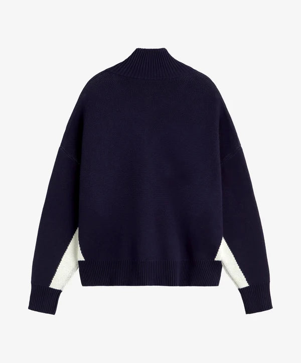 Fake Gods ´FC Knitted Zipper Navy´