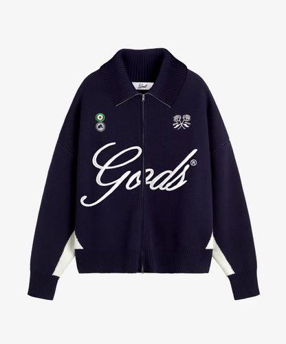 Fake Gods ´FC Knitted Zipper Navy´