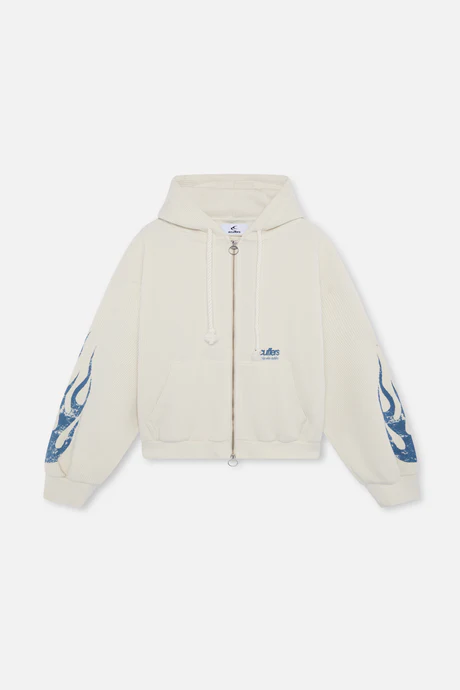 Scuffers Flame Ecru Zipper