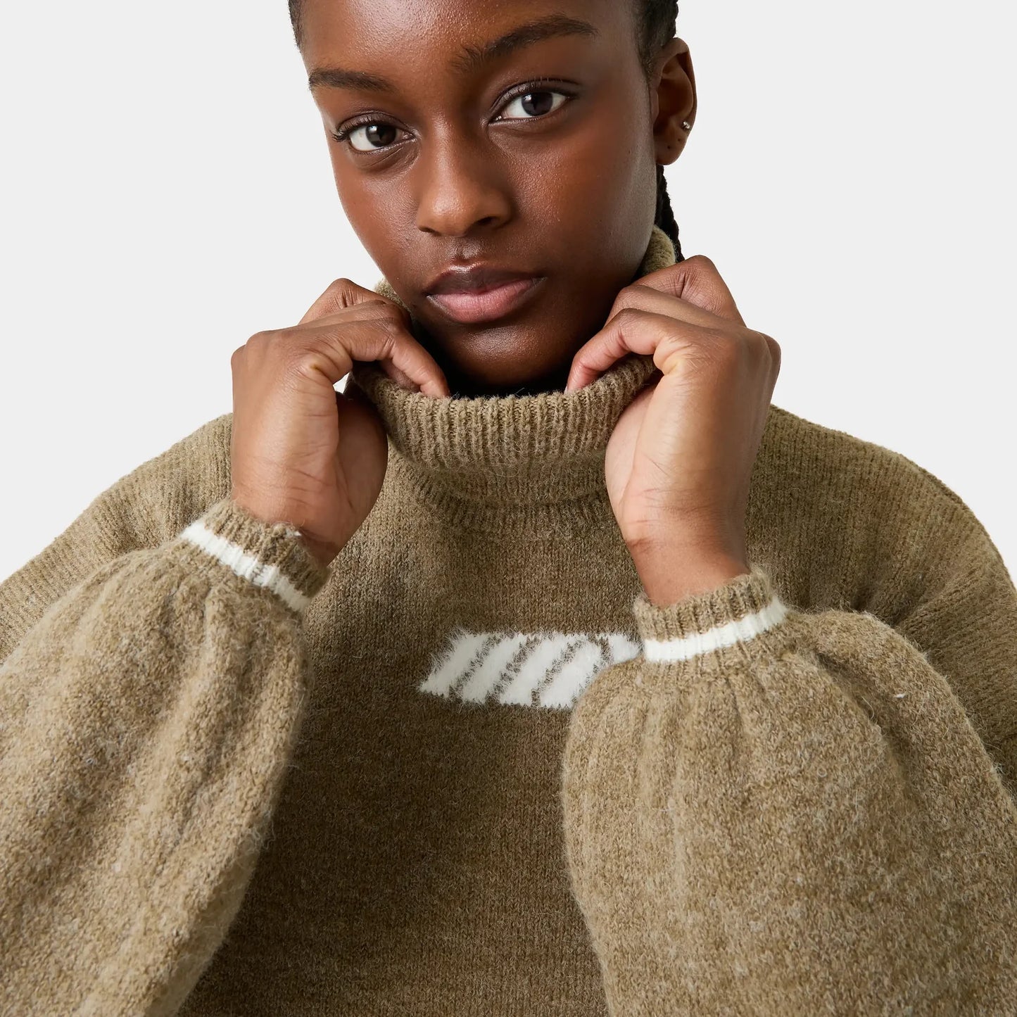 Eme Studios ´Gummy Camel Brown Turtleneck´ Knit
