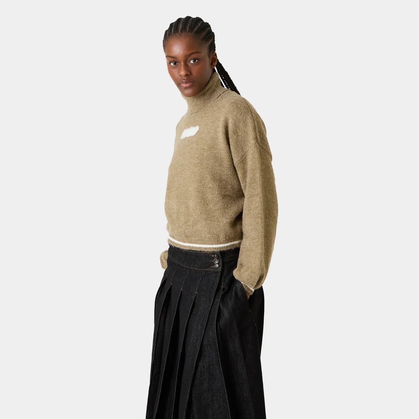 Eme Studios ´Gummy Camel Brown Turtleneck´ Knit