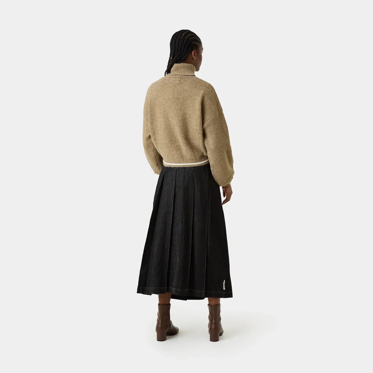 Eme Studios ´Gummy Camel Brown Turtleneck´ Knit