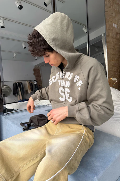 Scuffers Omega Green Zipper