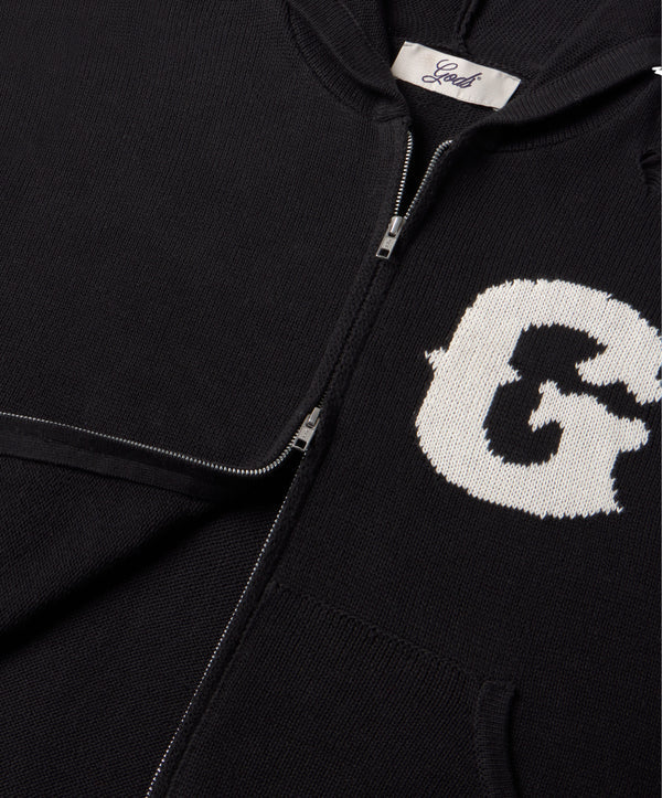 Fake Gods ´Knitted Zipper Black´