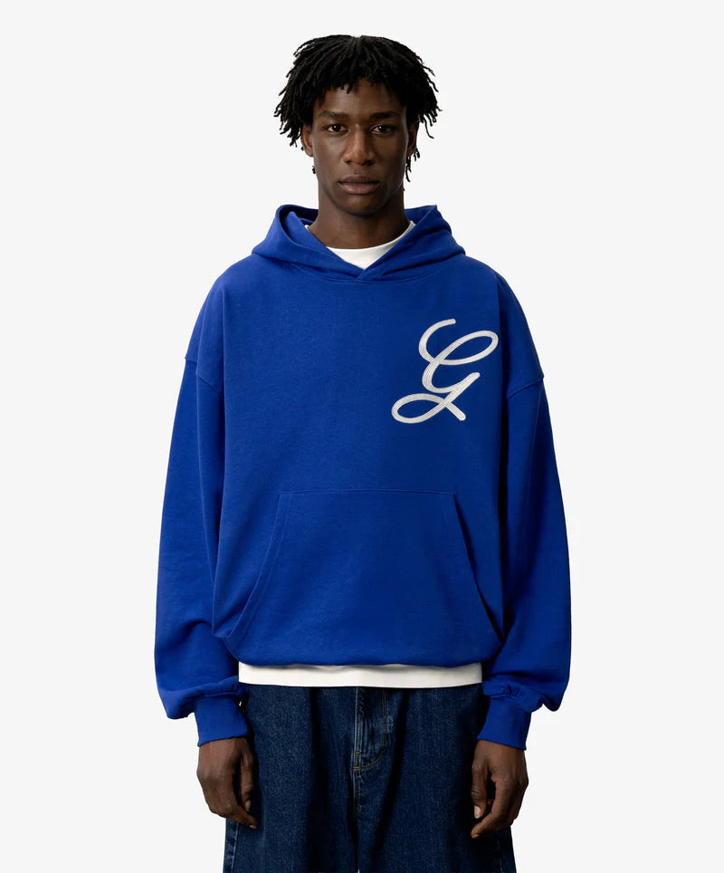 Fake Gods ´Love Script Hoodie Blue´