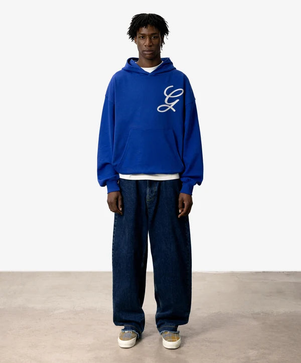 Fake Gods ´Love Script Hoodie Blue´