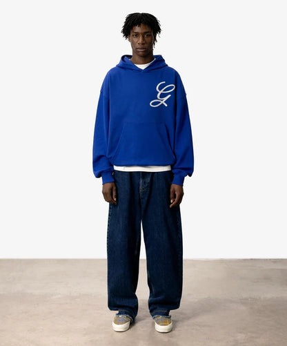 Fake Gods ´Love Script Hoodie Blue´