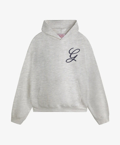Fake Gods ´Love Script Hoodie Light Grey´