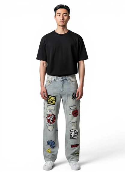 Mixed Emotions Emotion Worker Jeans