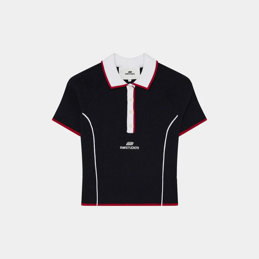 Eme Studios ´Fete Navy´ Knit Polo