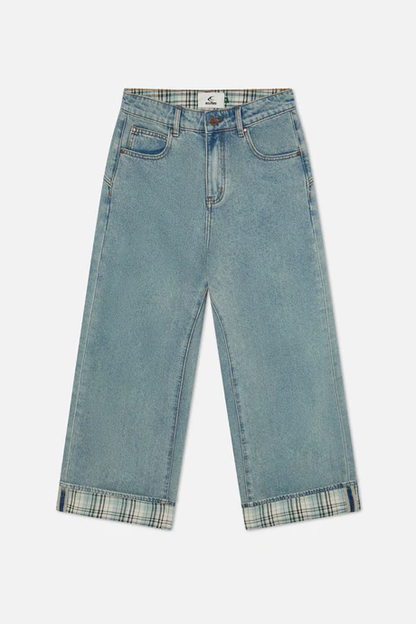 Scuffers Oak Light Blue Pants
