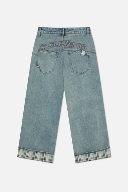 Scuffers Oak Light Blue Pants