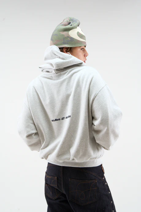Scuffers Iconic Light Grey Hoodie