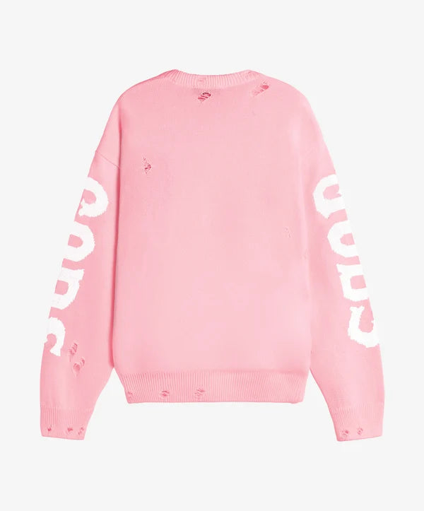 Fake Gods ´Side Knitted Sweater Rose´
