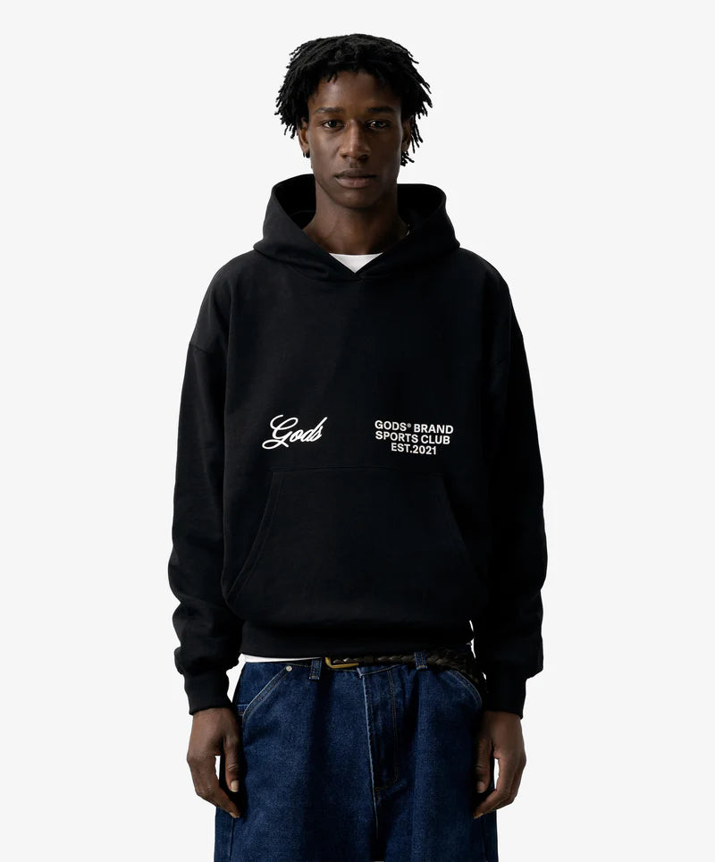 Fake Gods ´Sports Club Hoodie Black´
