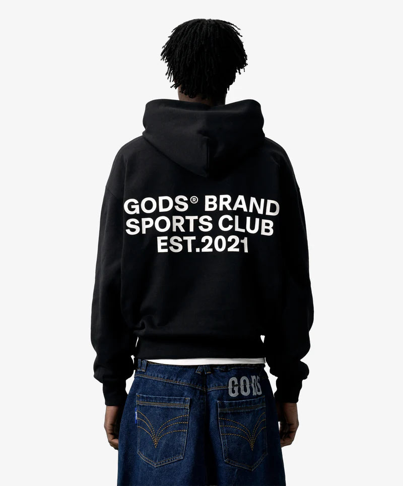 Fake Gods ´Sports Club Hoodie Black´
