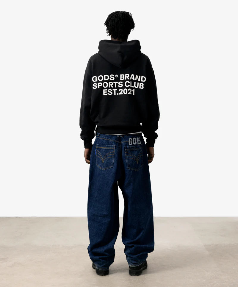 Fake Gods ´Sports Club Hoodie Black´