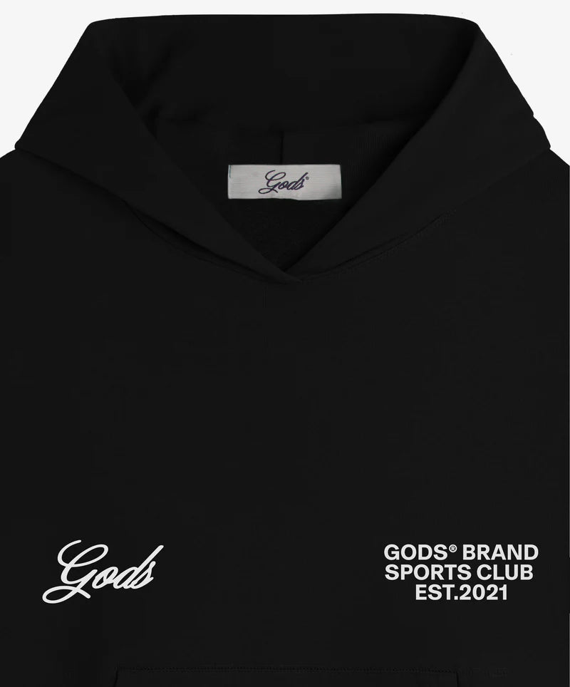 Fake Gods ´Sports Club Hoodie Black´
