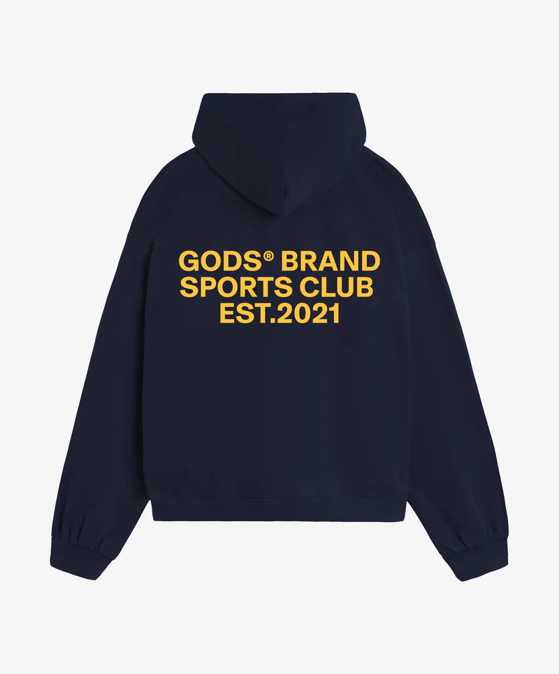 Fake Gods ´Sports Club Hoodie Navy´