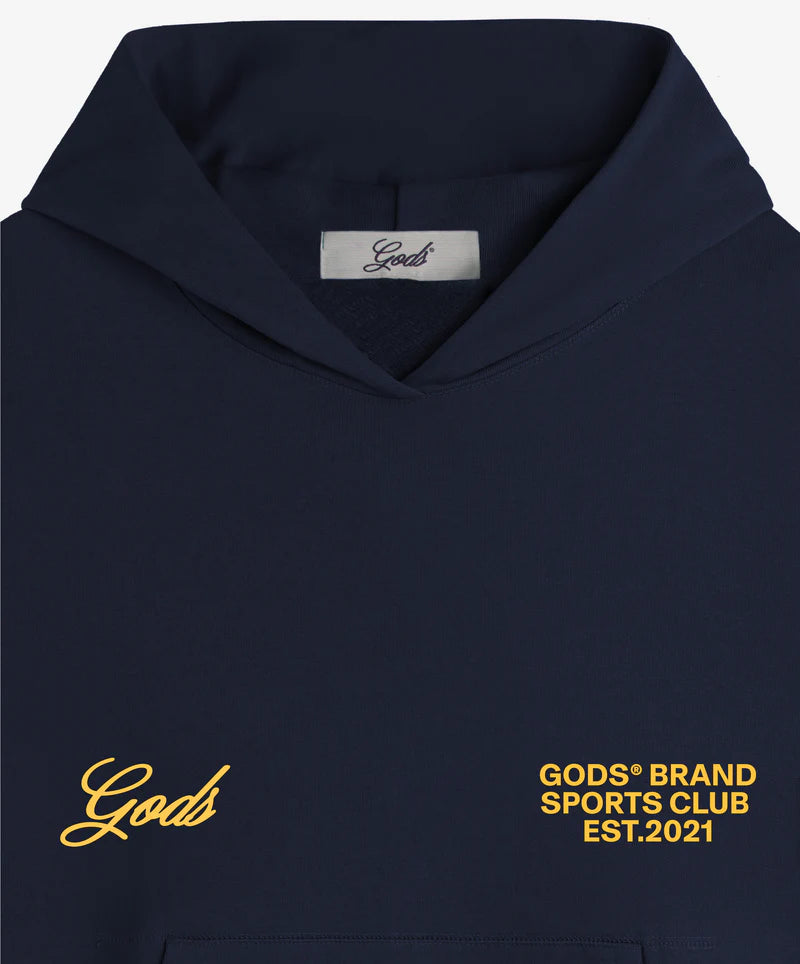 Fake Gods ´Sports Club Hoodie Navy´