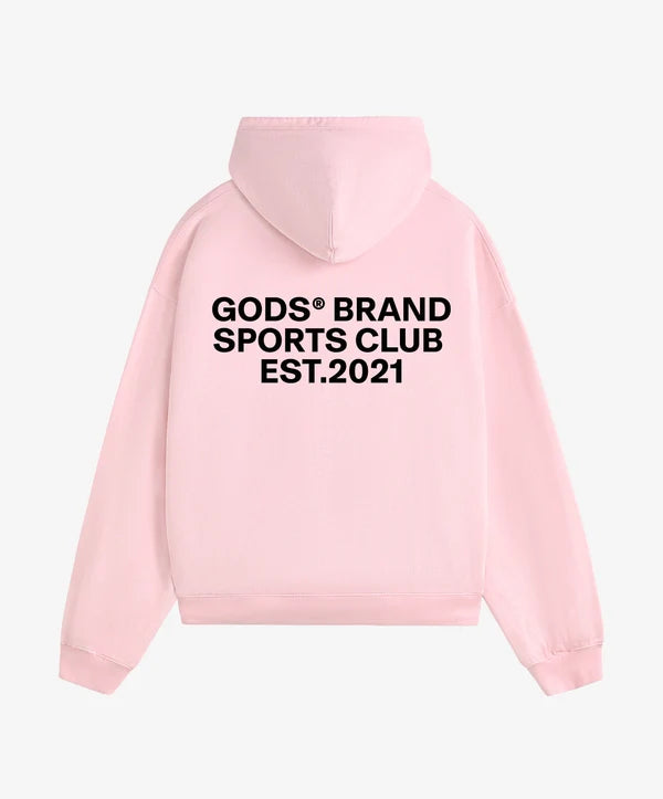 Fake Gods ´Sports Club Hoodie Rose´