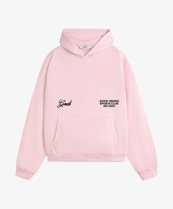 Fake Gods ´Sports Club Hoodie Rose´