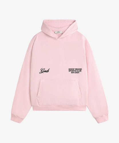 Fake Gods ´Sports Club Hoodie Rose´
