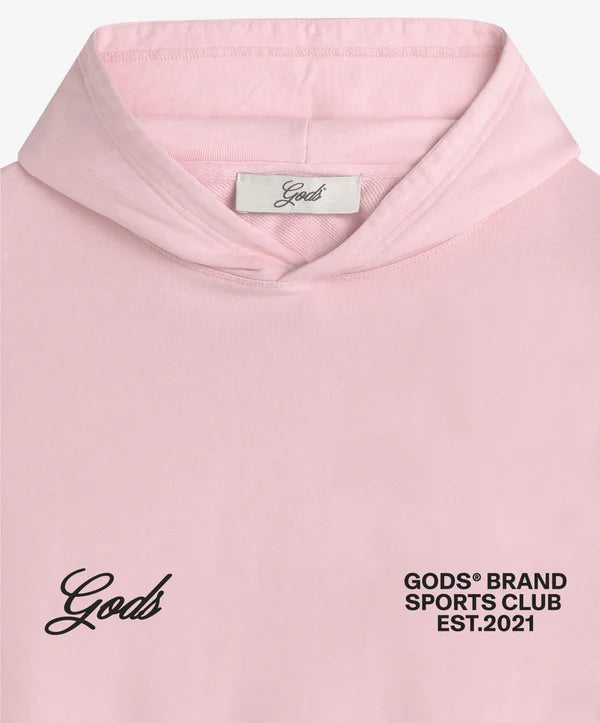 Fake Gods ´Sports Club Hoodie Rose´