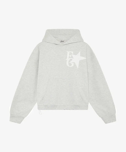 Fake Gods ´Star Hoodie Light Grey´
