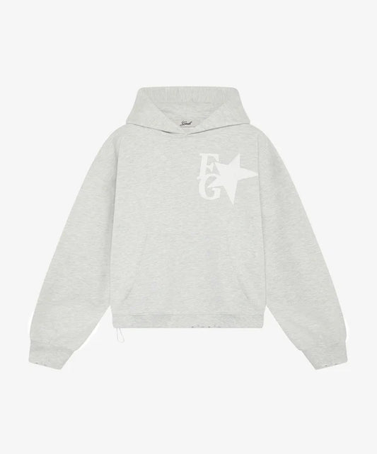 Fake Gods ´Star Hoodie Light Grey´