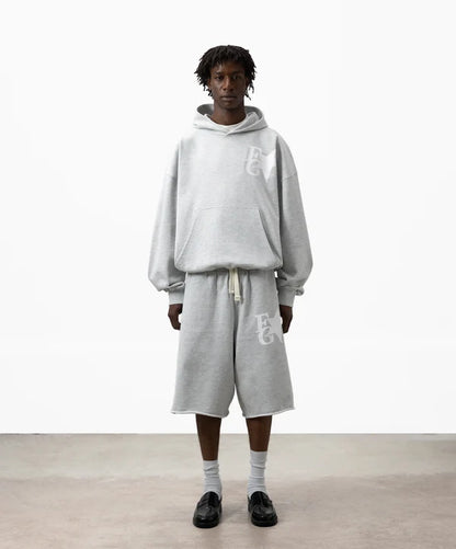 Fake Gods ´Star Hoodie Light Grey´