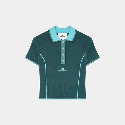 Eme Studios ´Fete Aqua´ Knit Polo