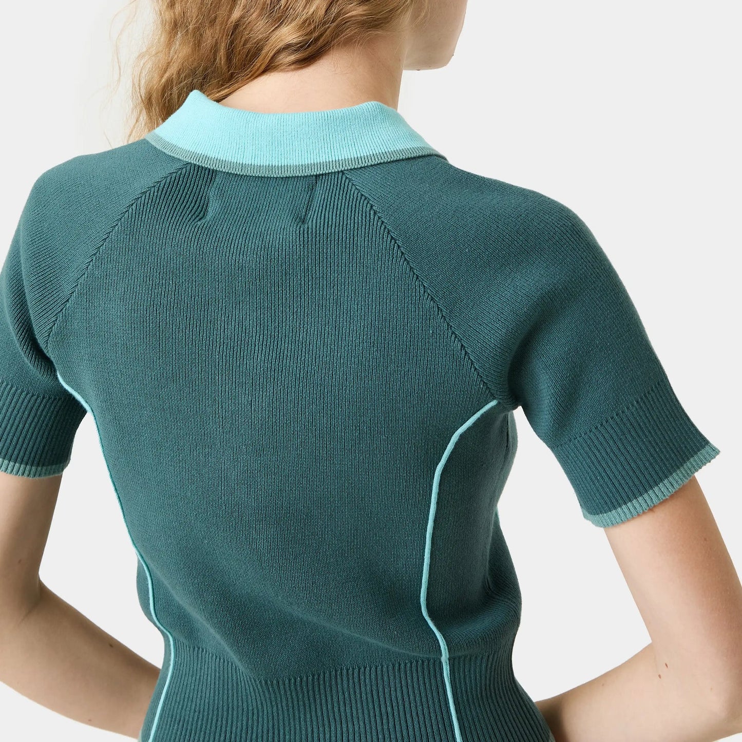 Eme Studios ´Fete Aqua´ Knit Polo