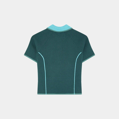 Eme Studios ´Fete Aqua´ Knit Polo