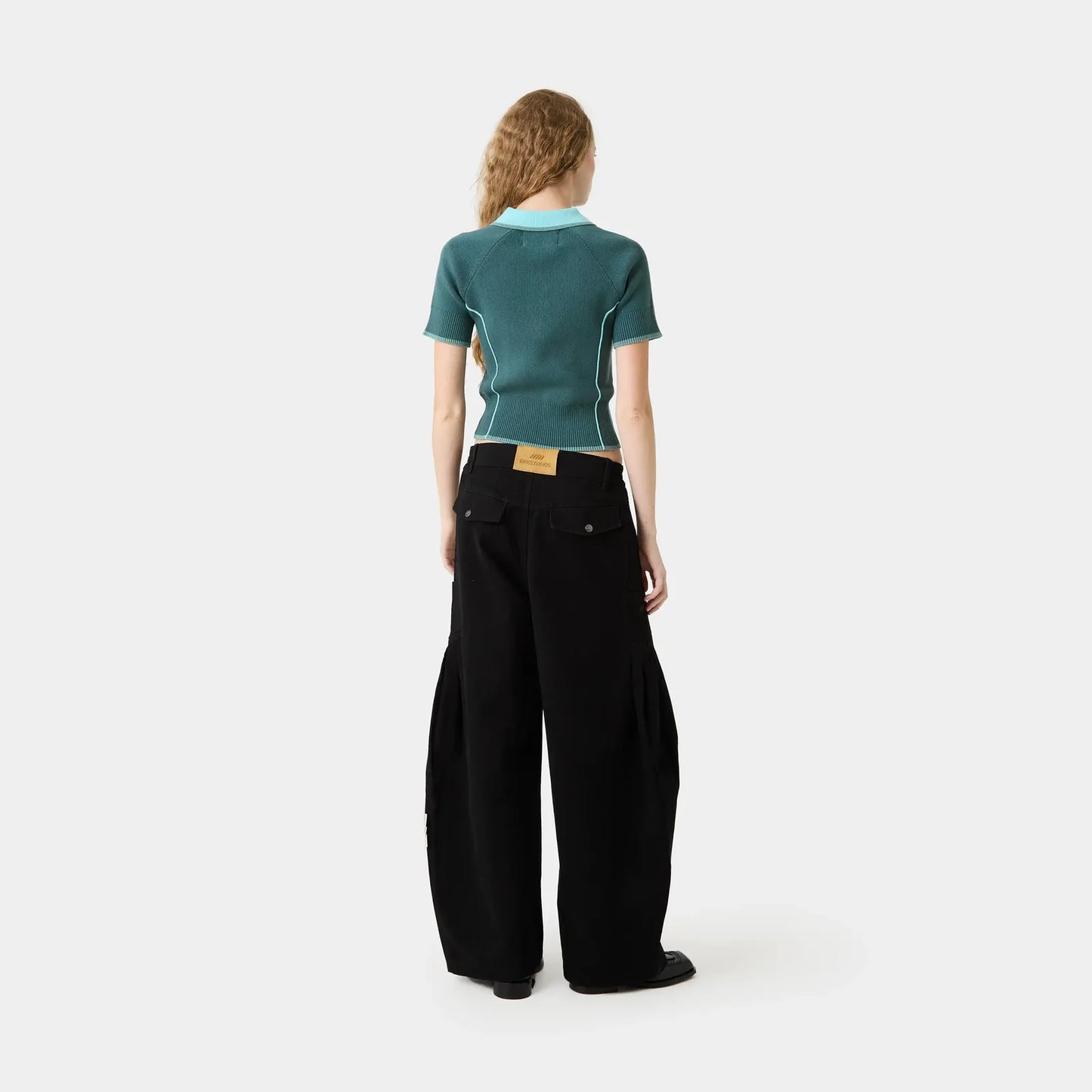 Eme Studios ´Fete Aqua´ Knit Polo