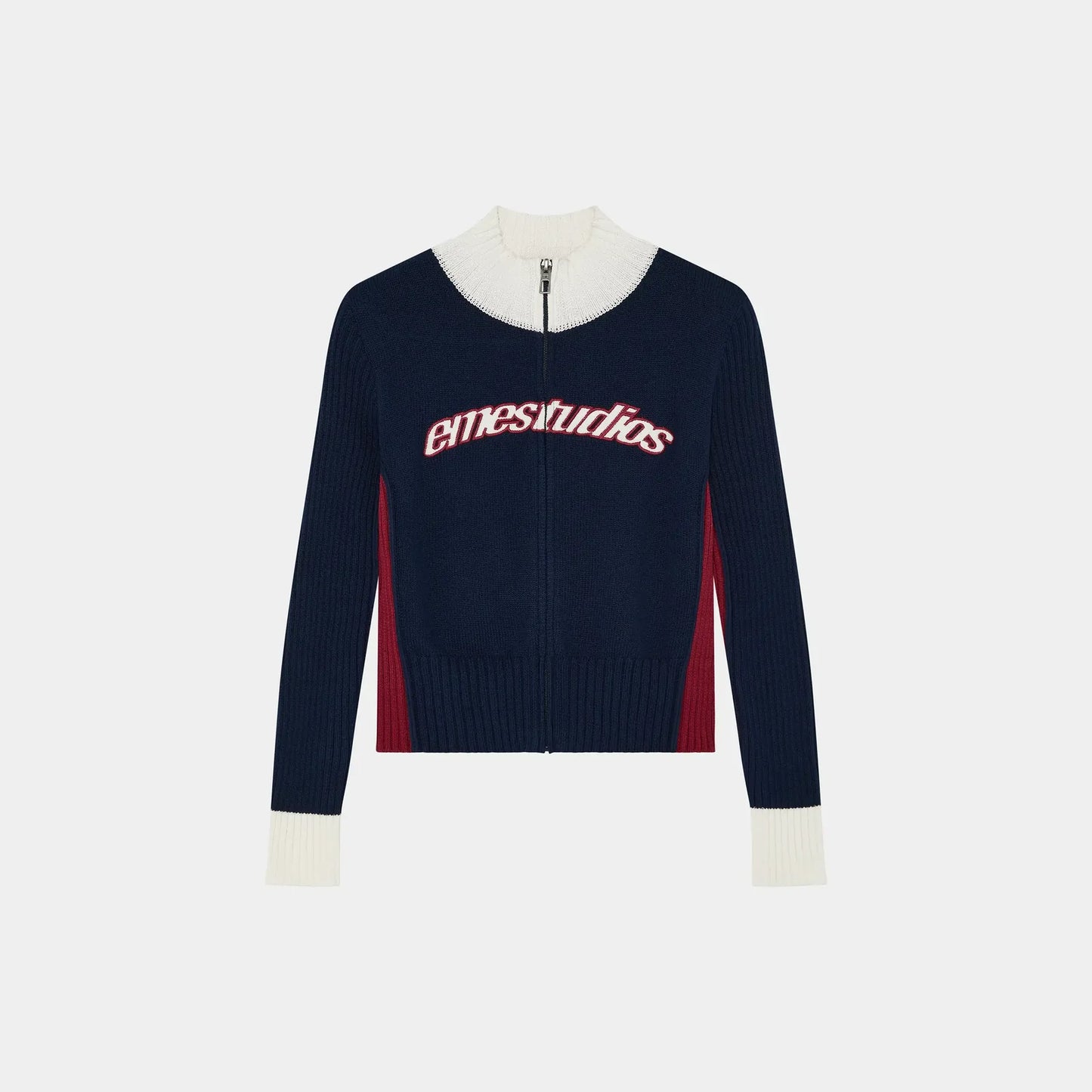 Eme Studios ´Navy´ Zipper Knit