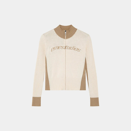Eme Studios ´Betty Off Sand´ Zipper Knit
