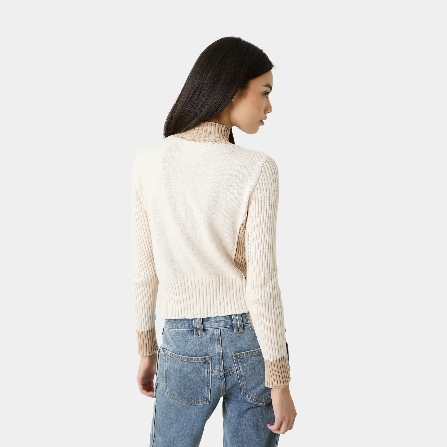 Eme Studios ´Betty Off Sand´ Zipper Knit
